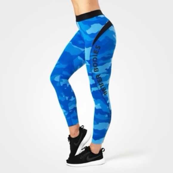 Better bodies blue camo leggings size small - Picture 2 of 8